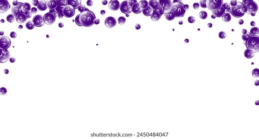 Cápsulas redondas de cinc dispersadas al azar. Tratamiento de belleza y nutrición cuidado de la piel. Ilustración vectorial de vitaminas esenciales. Concepto de vida saludable.