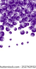 Cápsulas redondas de zinco espalhadas aleatoriamente.  Tratamento de beleza e nutrição cuidados com a pele.   Conceito de bem-estar. Ilustração essencial do vetor de vitaminas. 