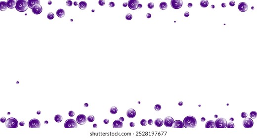 Zinc round capsules scattered randomly.  Beauty treatment and nutrition skin care.   Essential vitamins vector illustration.  Healthy life concept.