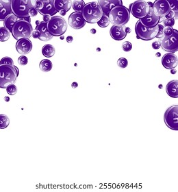 Zinc round capsules scattered randomly.  Beauty treatment and nutrition skin care.   Essential vitamins vector illustration.  Wellness concept.