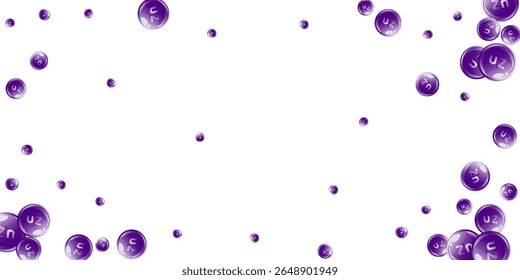 Cápsulas redondas de zinco espalhadas aleatoriamente.  Tratamento de beleza e nutrição cuidados com a pele.   Conceito de bem-estar. Ilustração essencial do vetor de vitaminas. 