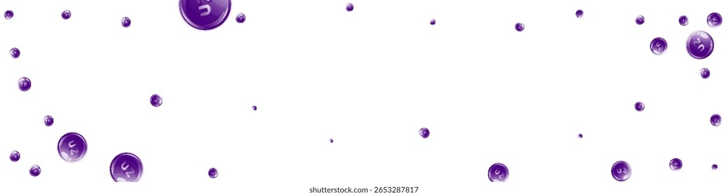 Zinc round capsules scattered randomly.  Beauty treatment and nutrition skin care.   Essential vitamins vector illustration.  Healthy life concept.