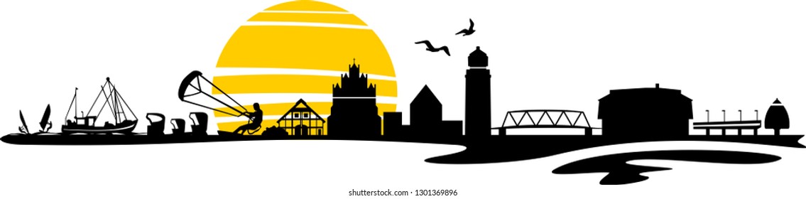 Zingst Germany Skyline Landscape 