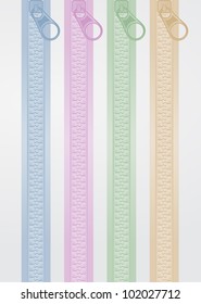 Zip color vertical