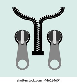 Zip concept with icon design, vector illustration 10 eps graphic.