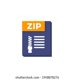 zip file archive icon for web and apps