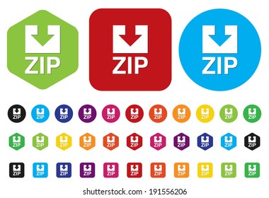 Zip file icon