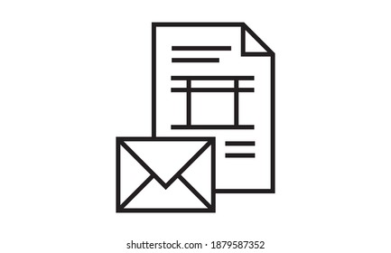 El icono del archivo ZIP. Archivo, símbolo comprimido. Ilustración de vector plano