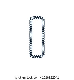 I Zip Letter Logo Icon Design