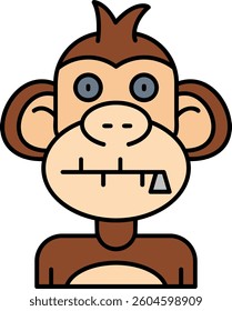 Zipped Line vector Icon Design