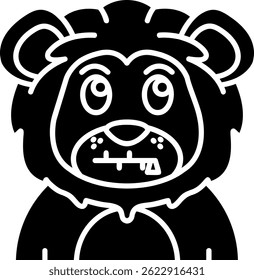 Zipped Line vector Icon Design