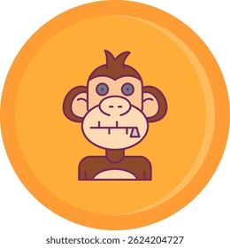 Zipped Line vector Icon Design