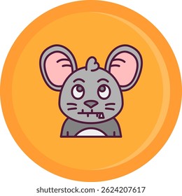 Zipped Line Vektor Icon Design