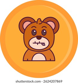Design de ícone de vetor de linha compactada