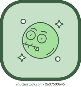 Zipped Line vector Icon Design