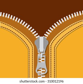 Zipper digital design, vector illustration eps 10