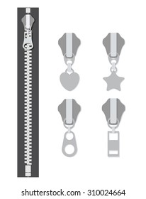 Zipper digital design, vector illustration eps 10