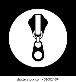 Zipper digital design, vector illustration eps 10
