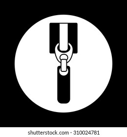 Zipper digital design, vector illustration eps 10
