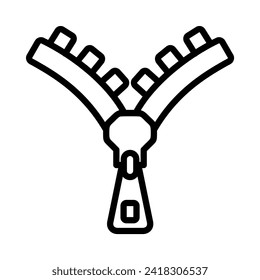 zipper, end, repair, slider, zip, zipper replacement icon