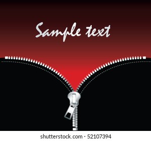  Zipper fashion vector background