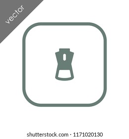 zipper icon - illustration