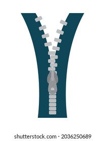 zipper icon image on white background