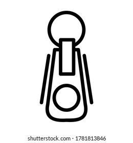 zipper icon or logo isolated sign symbol vector illustration - high quality black style vector icons
