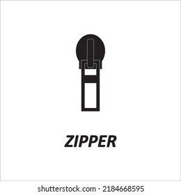 zipper icon logo vector design