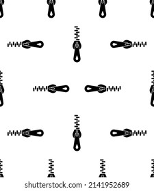 Icono del cierre Patrón sin inconvenientes, Icono del icono del Zip Fastener Icono Ilustración de arte