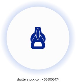 Zipper  icon. Vector design.