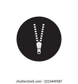 zipper icon vector illustration logo design