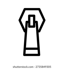 Zipper Icon Vector Symbol Design Illustration