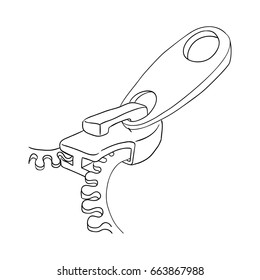 Zipper symbol
