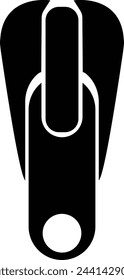 Icono plano de la herramienta de cremallera. sastre de cierre de cremallera abierto . Cierre de cremalleras de tela y tela, herramientas de costura para ropa y bolsos. Diseño de elemento vectorial de trazo editable sobre fondo transparente. Cierre de cremallera de plástico.