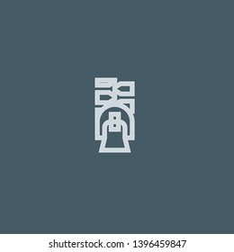 Zipper vector icon. Zipper concept stroke symbol design. Thin graphic elements vector illustration, outline pattern for your web site design, logo, UI. EPS 10.
