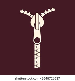 Zipper zip puxa moda vetor arte design útil incrível colorido útil ilustração.eps