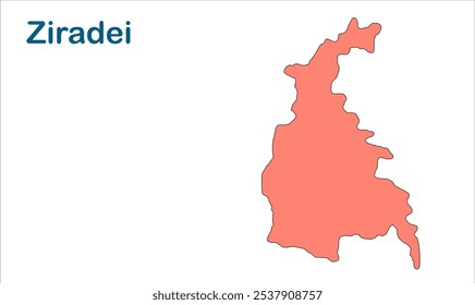 Ziradei subdivision map ,Siwan District, Bihar State, Republic of India, Government of Bihar, Indian territory, Eastern India, politics, village, tourism