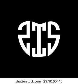 ZIS letter logo creative design. ZIS unique design.
