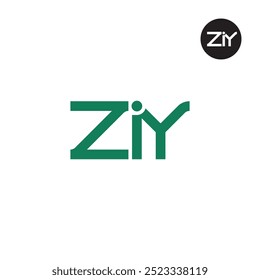 ZIY Logo Letter Monogram Design