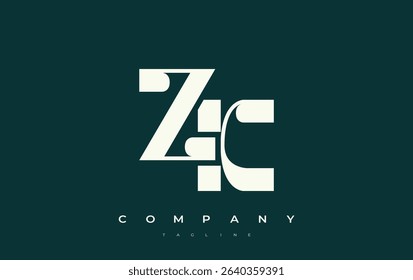 ZK Abstract Geometric Logo Design. Modern and elegant logo design with simplistic typography elements, showcasing branding excellence.
