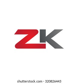 ZK company linked letter logo