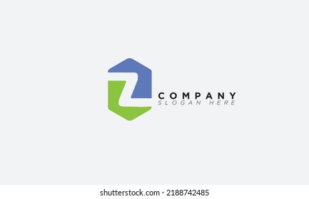 ZL Alphabet letters Initials Monogram logo 