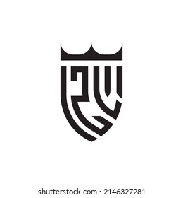 ZL Luxury Erstlogo Buchstaben in hochwertigem, professionellem Design, gut drucken
