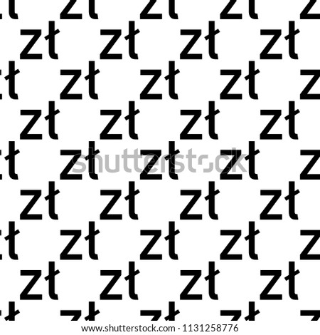zloty icon in Pattern style