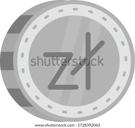 Zloty Line vector Icon Design