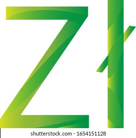 Zloty Polish symbol   currency unit icon vector illustration on a white background