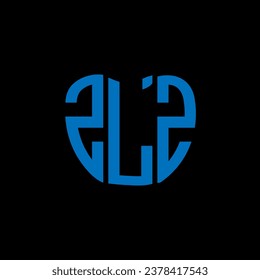 ZLZ letter logo creative design. ZLZ unique design.
