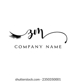 ZM Logo-Logo-Logo-Wimpernvektor