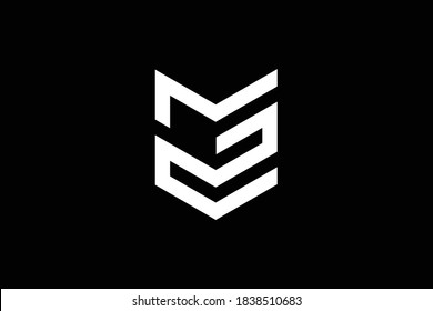 ZM letter logo design on luxury background. MZ monogram initials letter logo concept. ZM icon design. MZ elegant and Professional letter icon design on black background. ZM MZ M Z